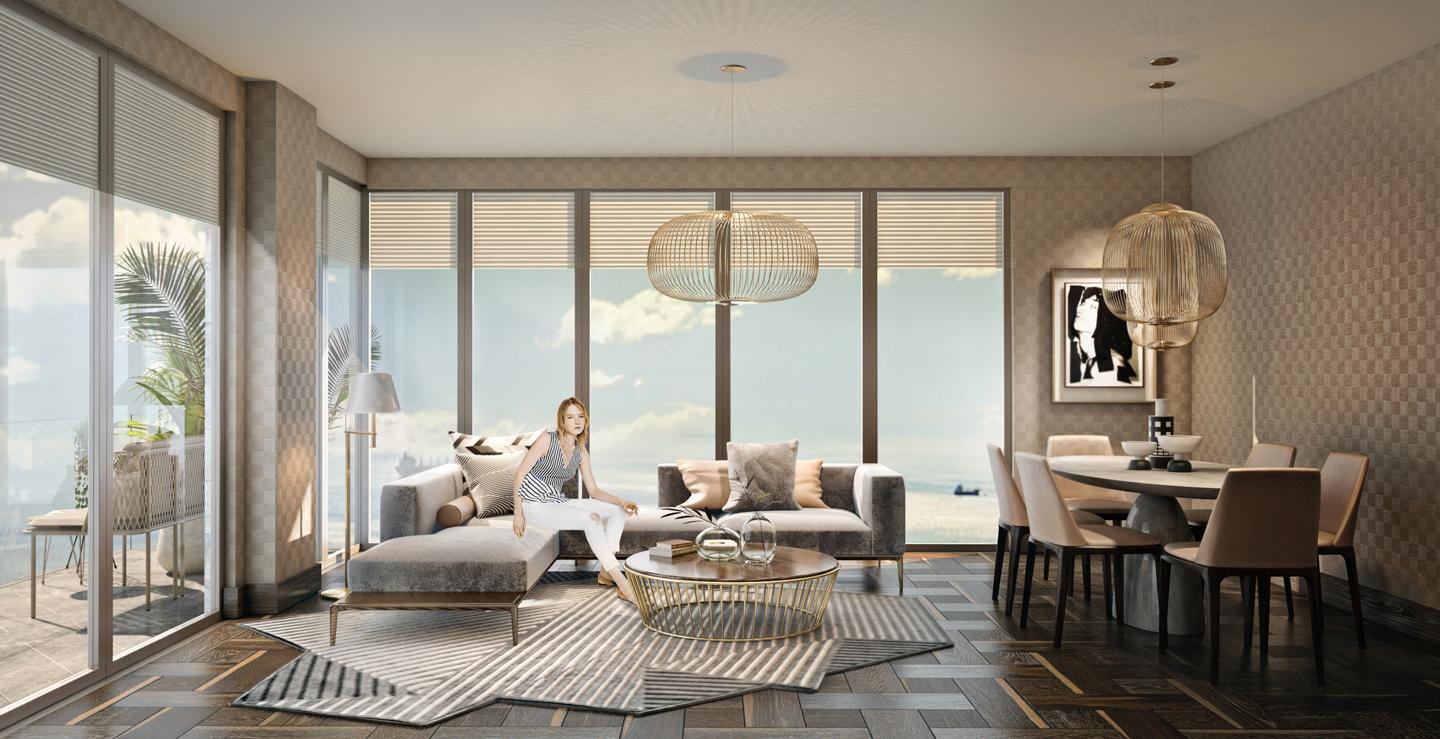 Brand New 1 Bedroom Apartment In First Class Location